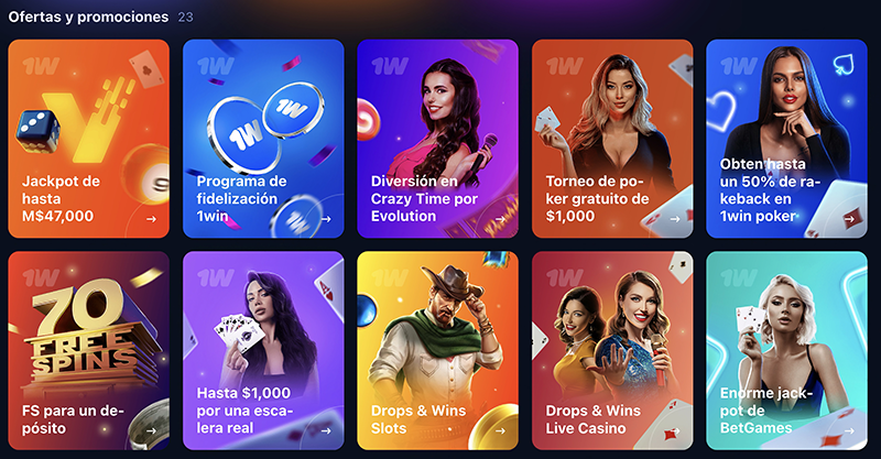 promociones 1win